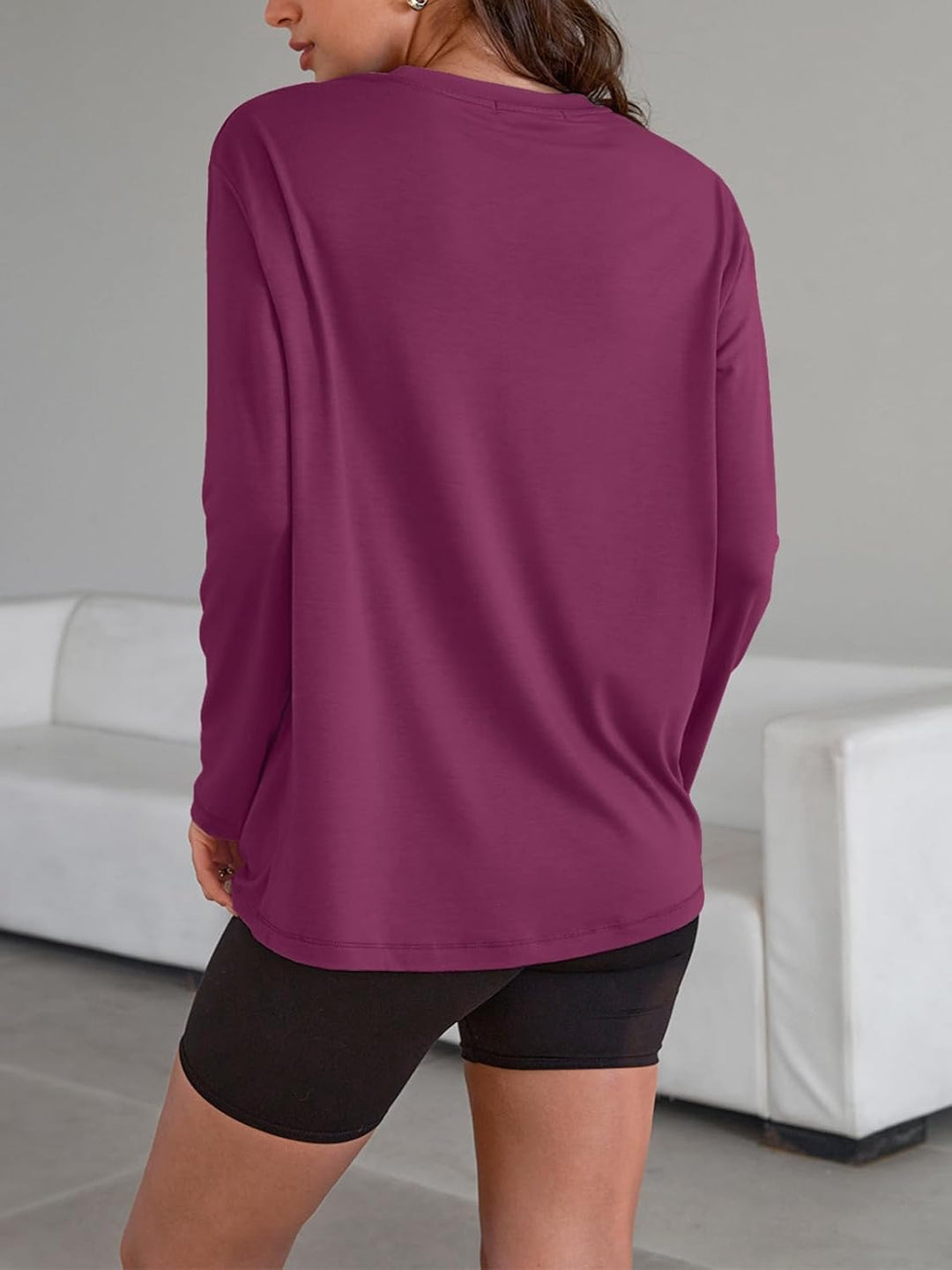 Maddy – Oversized Long-Sleeve Casual Top for Women