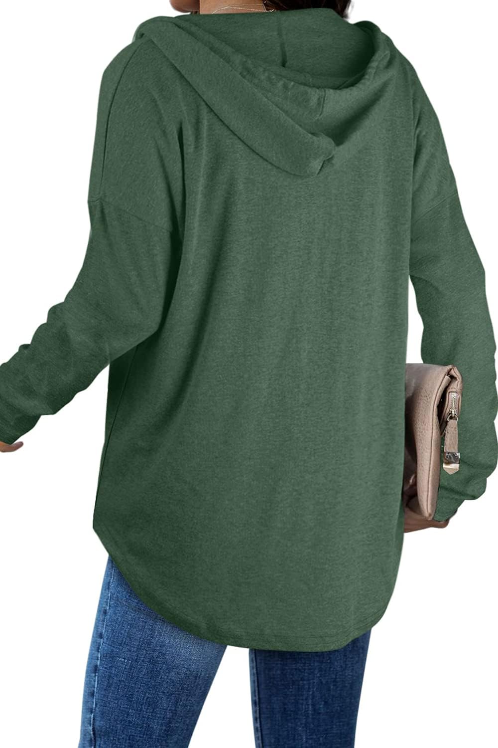 Addie – Plaid Hoodie Long-Sleeve Top for Women