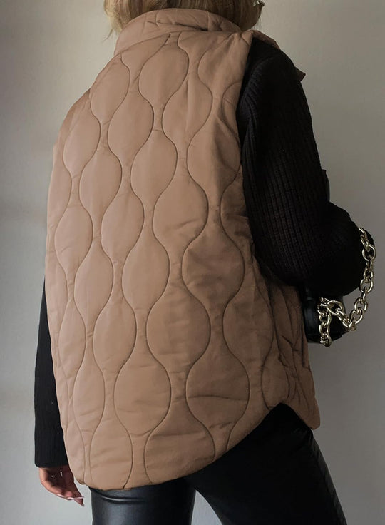 Aileen – Quilted Puffer Vest for Women