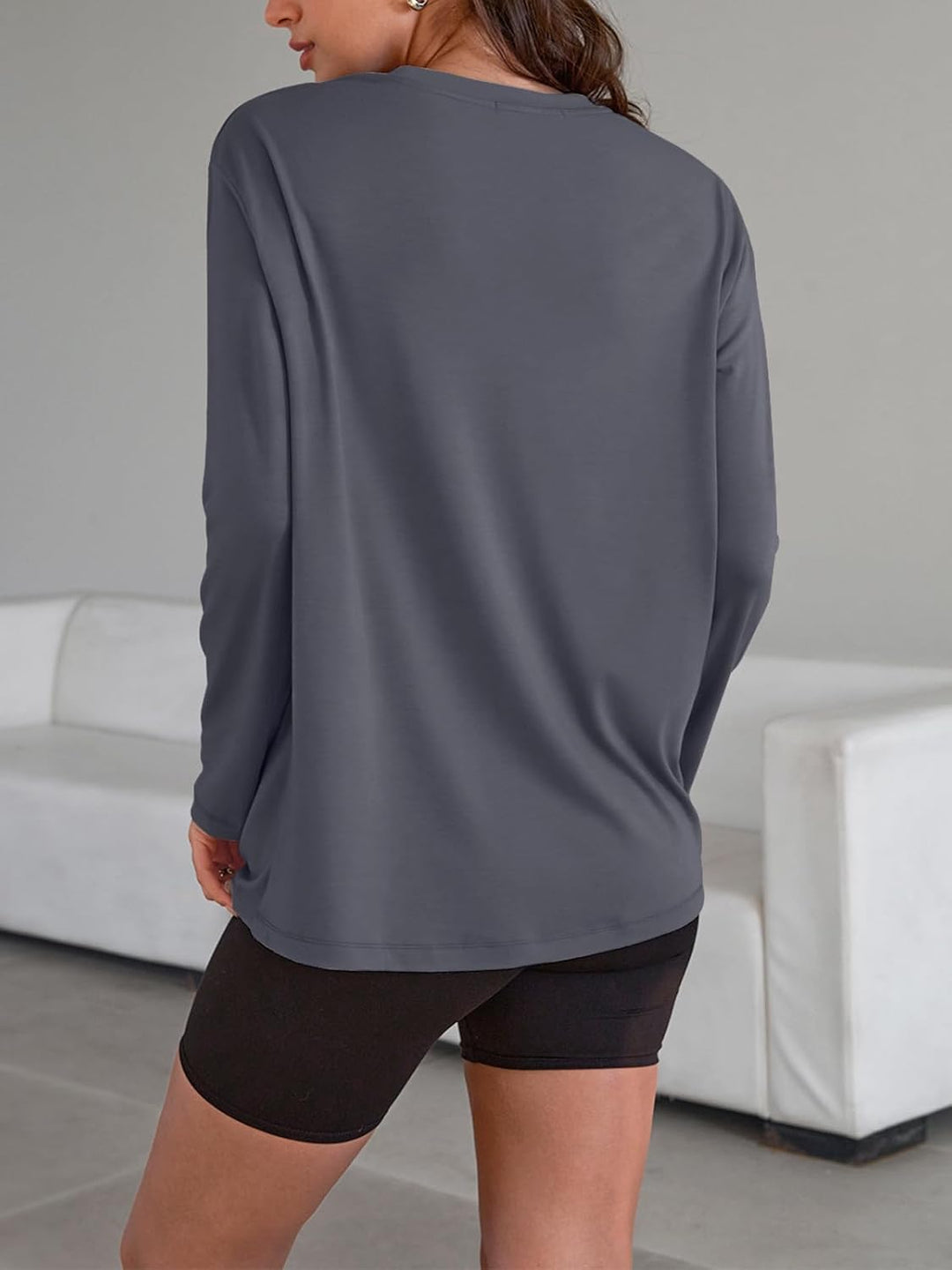 Maddy – Oversized Long-Sleeve Casual Top for Women