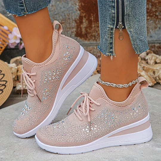 Cyan – Lightweight Knit Sneakers for Women