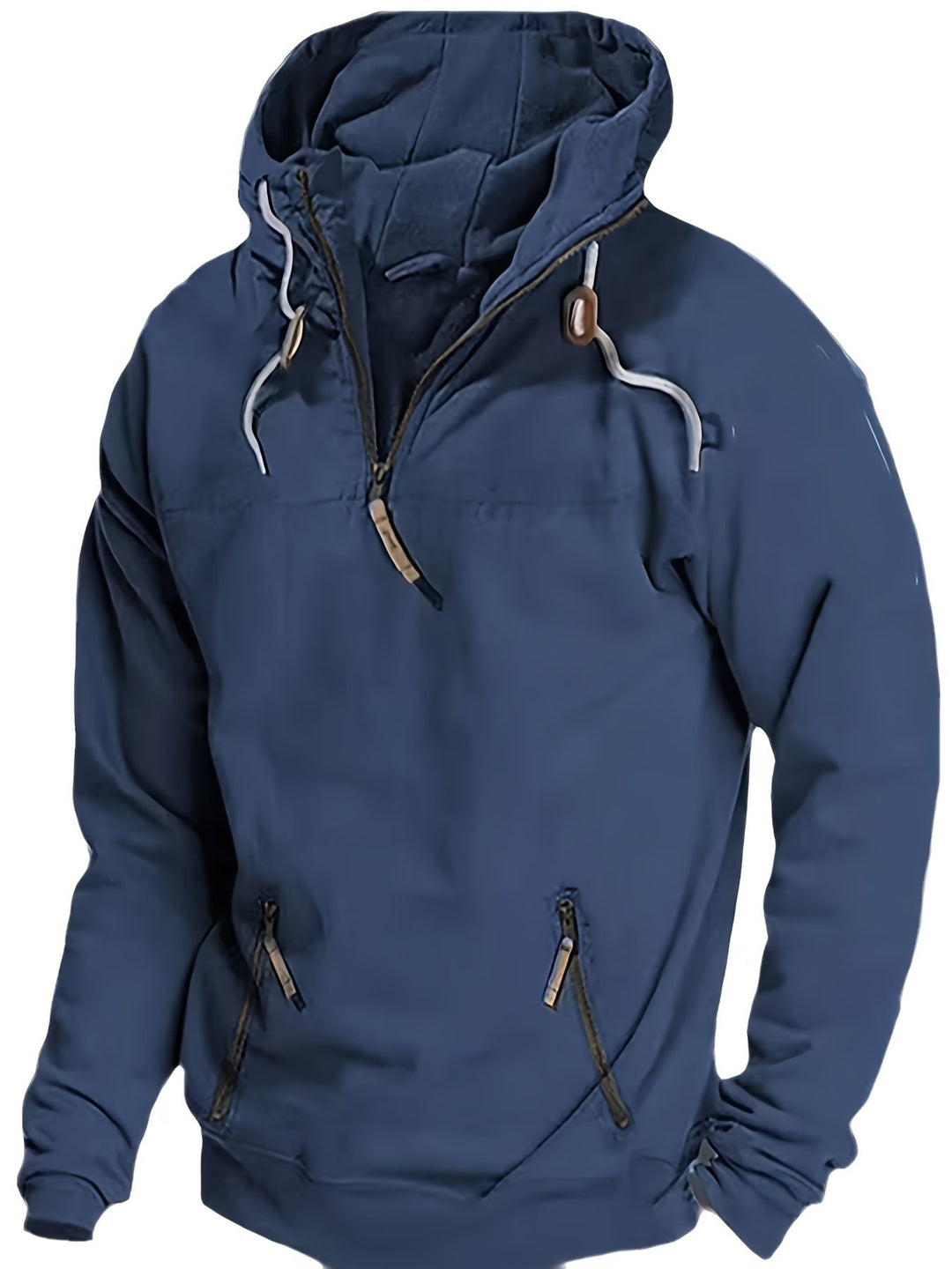 Julio – Casual Zipper-Pocket Hoodie for Men