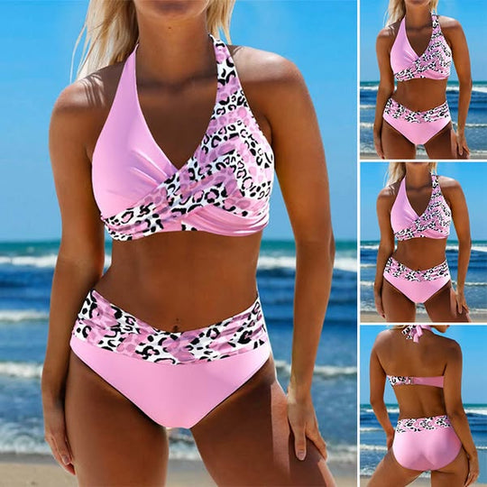 Nyra – Leopard Twist Bikini for Women