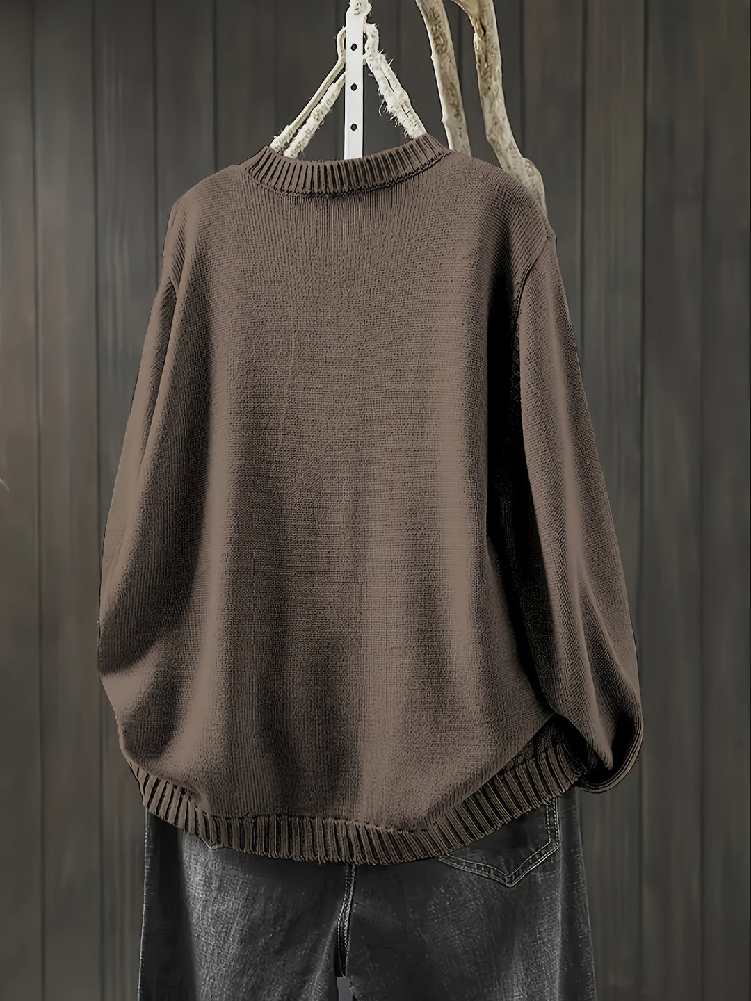 Janiyah – Button-Detail Knit Cardigan for Women