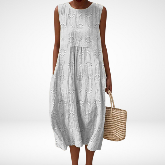 Solene | Sea Mist Dress