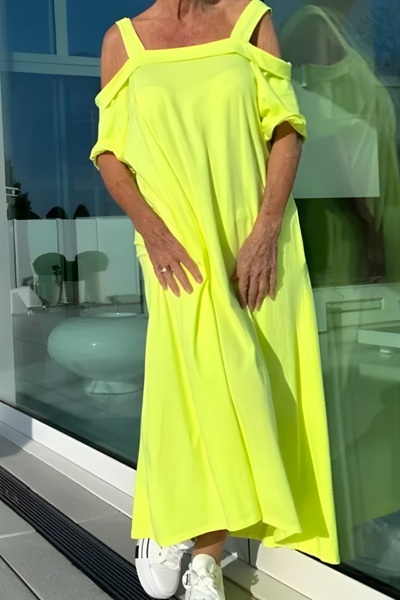 Carol - Breeze Off-Shoulder Summer Maxi Dress