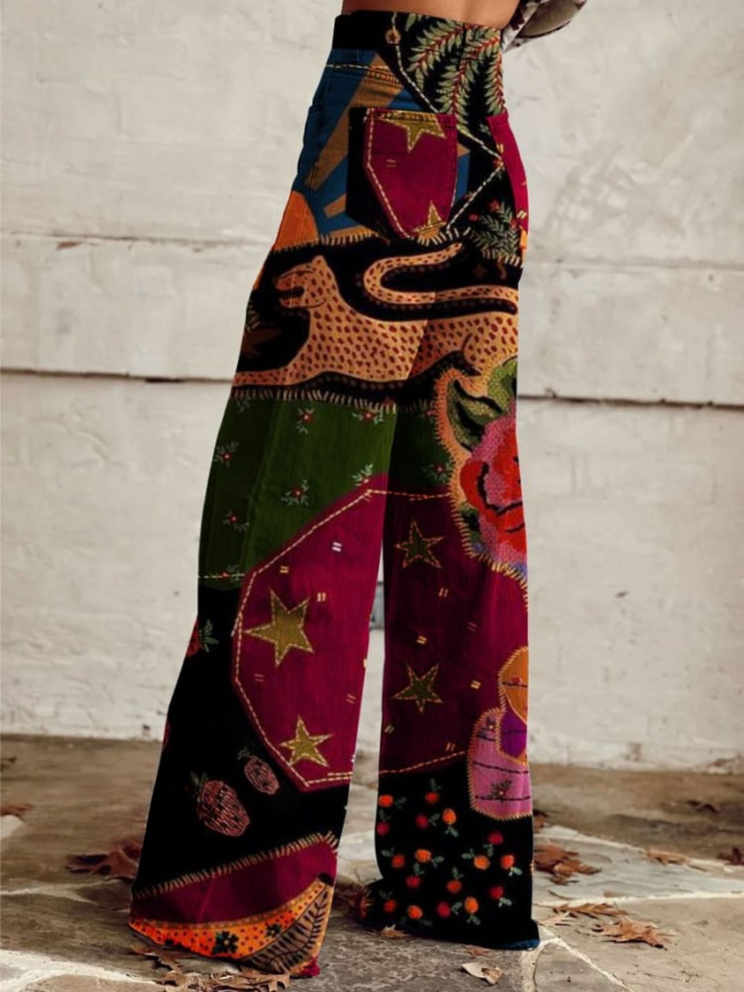 Noadiah – Cosmic Garden Boho Trousers
