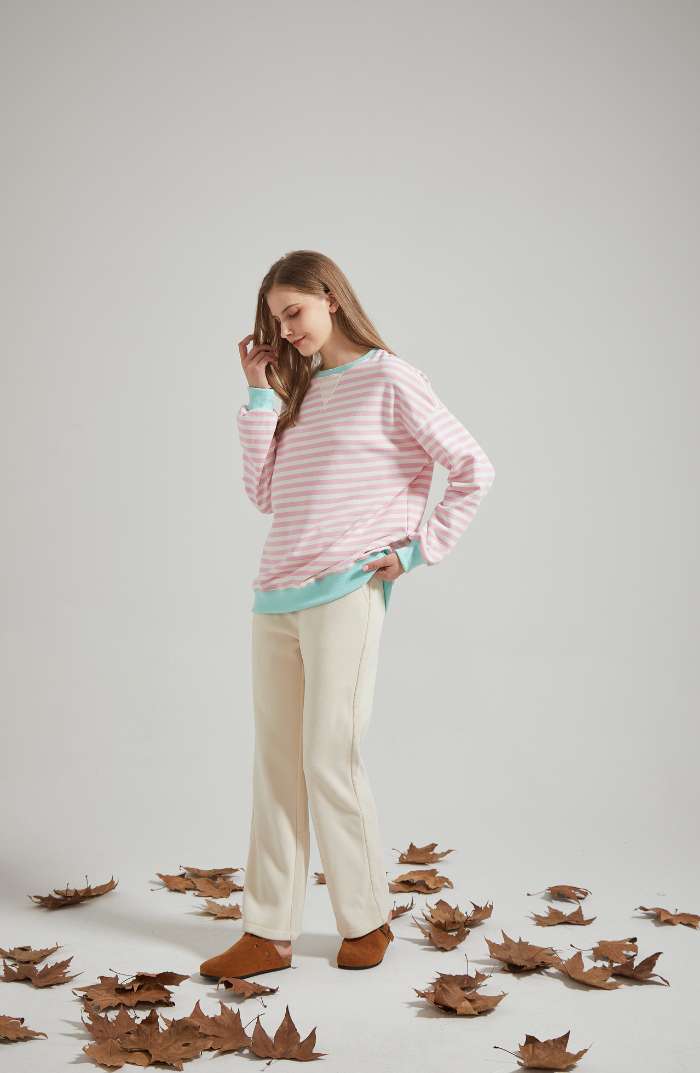 Frederika™ | Oversized Striped Sweater