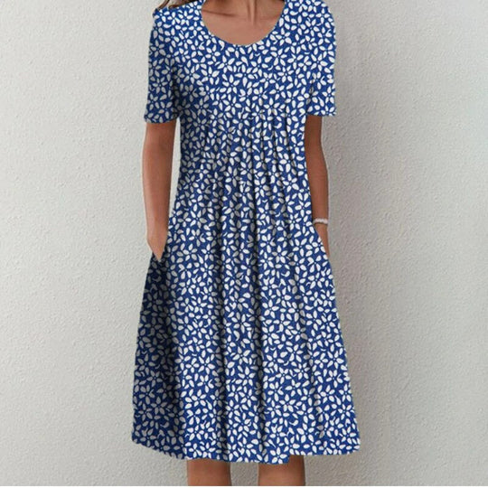 Florina | Graceful Bloom Midi Dress