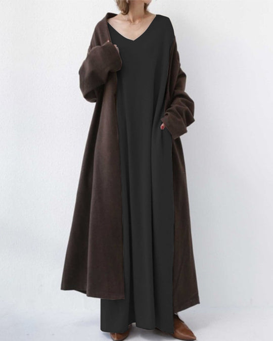 Ronda – Relaxed Oversized Maxi Dress for Women