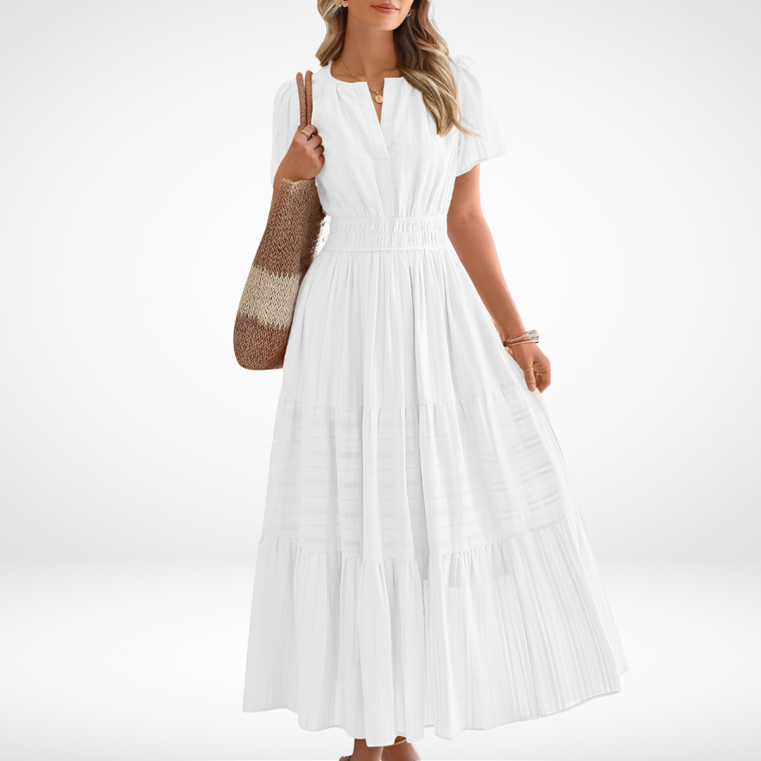 Clara | Golden Bloom Dress