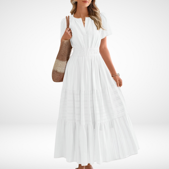 Clara | Golden Bloom Dress