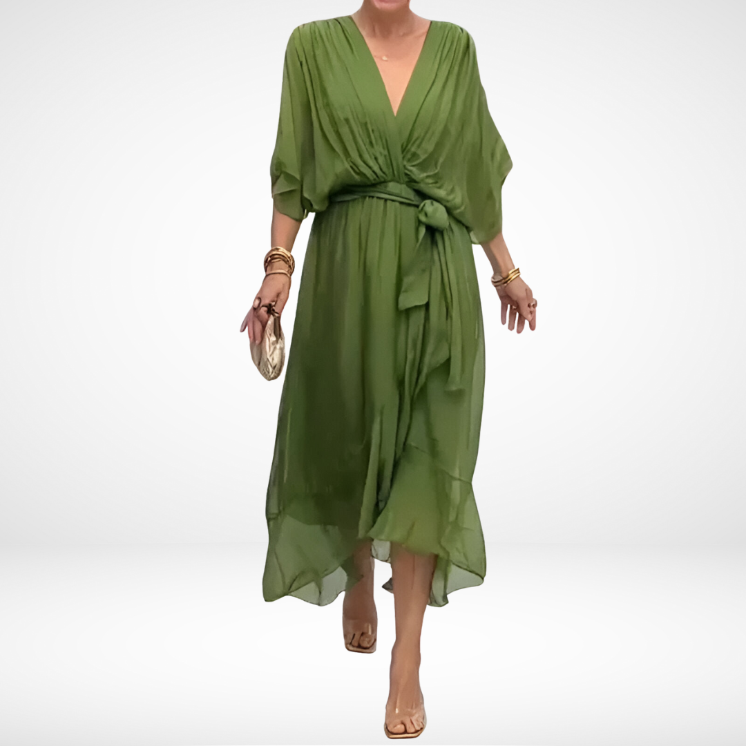 Vivienne | Wrap Bloom Dress