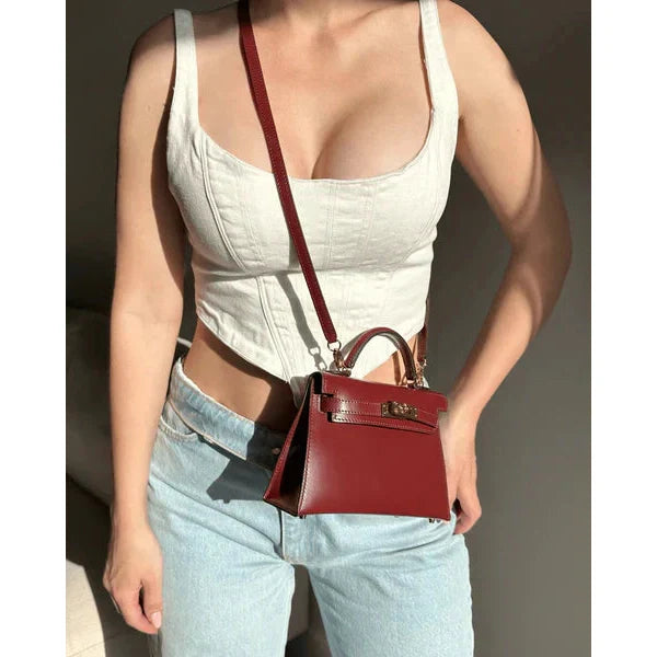 Marquessa – Timeless Structured Leather Handbag for Women