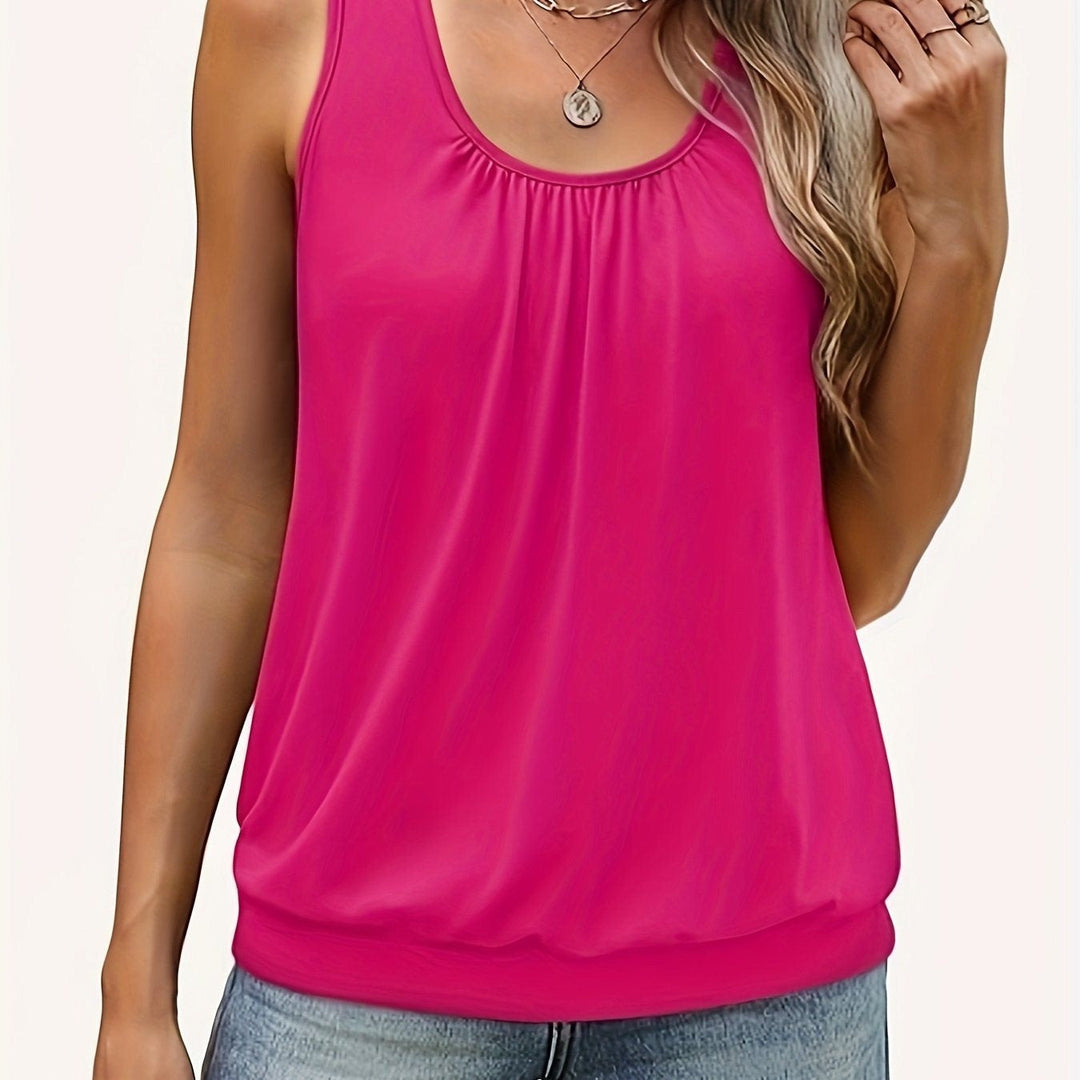 Betty – Casual Sleeveless Relaxed Tank for Women