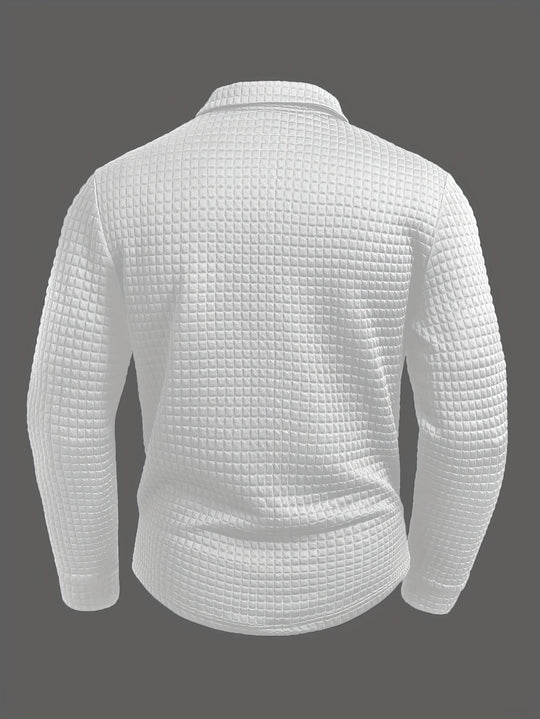 Enrique – Long-Sleeve Polo Shirt for Men