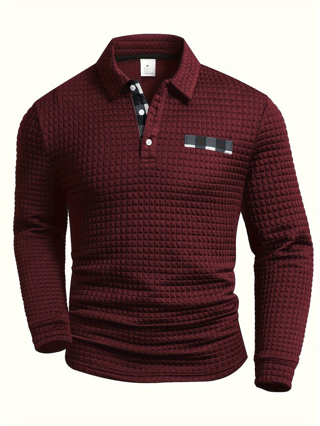 Enrique – Long-Sleeve Polo Shirt for Men