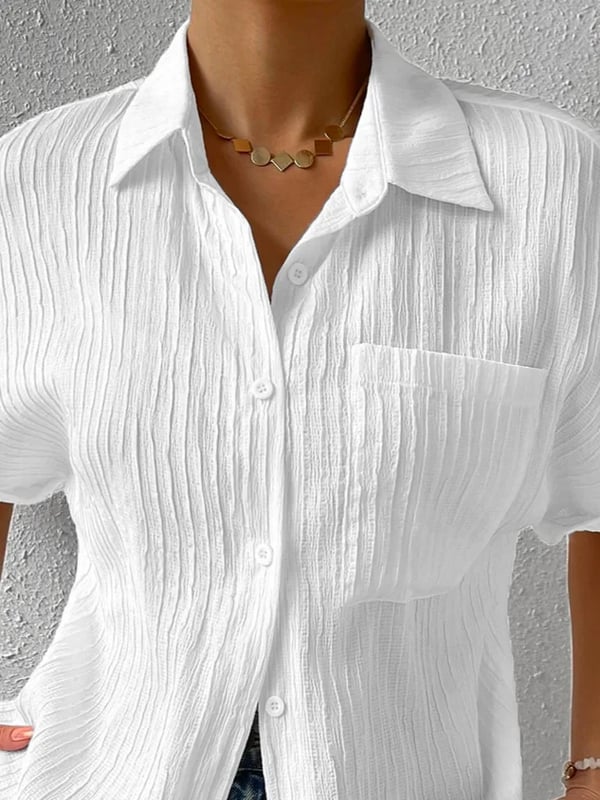 Mirae – Textured Breeze Summer Shirt