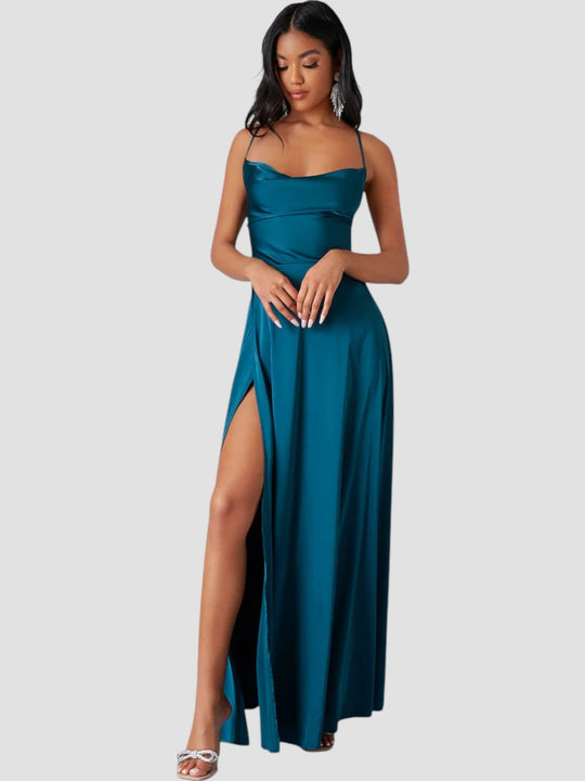 Alexie – Satin Evening Gown for Women