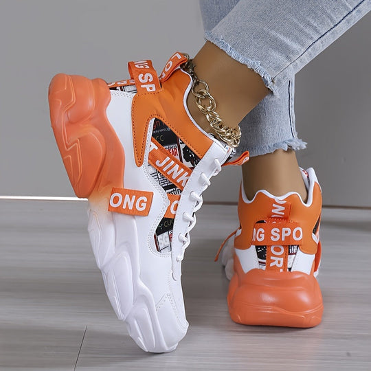 Novalie - StridePop High-Top Sneakers