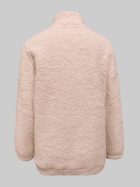 Farima – Plush Sherpa Pullover for Women