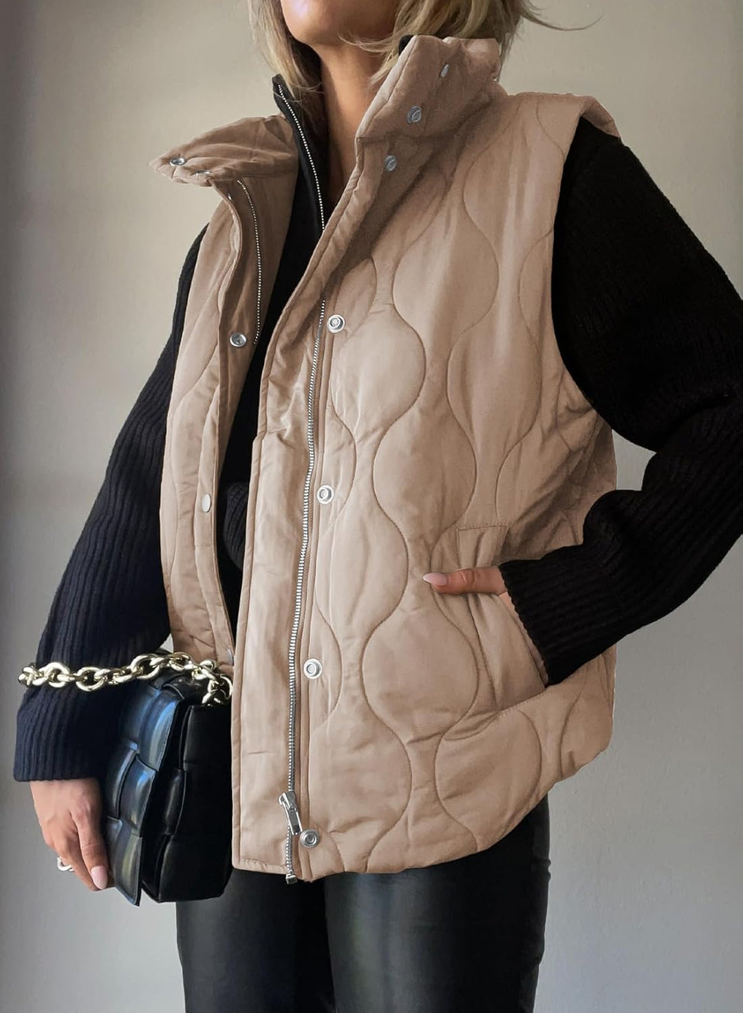 Aileen – Quilted Puffer Vest for Women