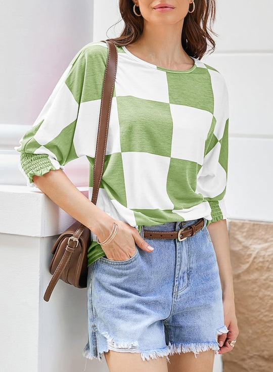 Graciela – Stylish 3/4 Sleeve Casual Top for Women
