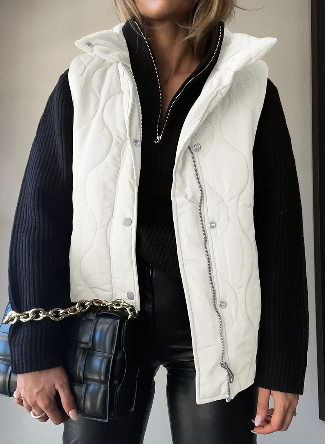 Aileen – Quilted Puffer Vest for Women