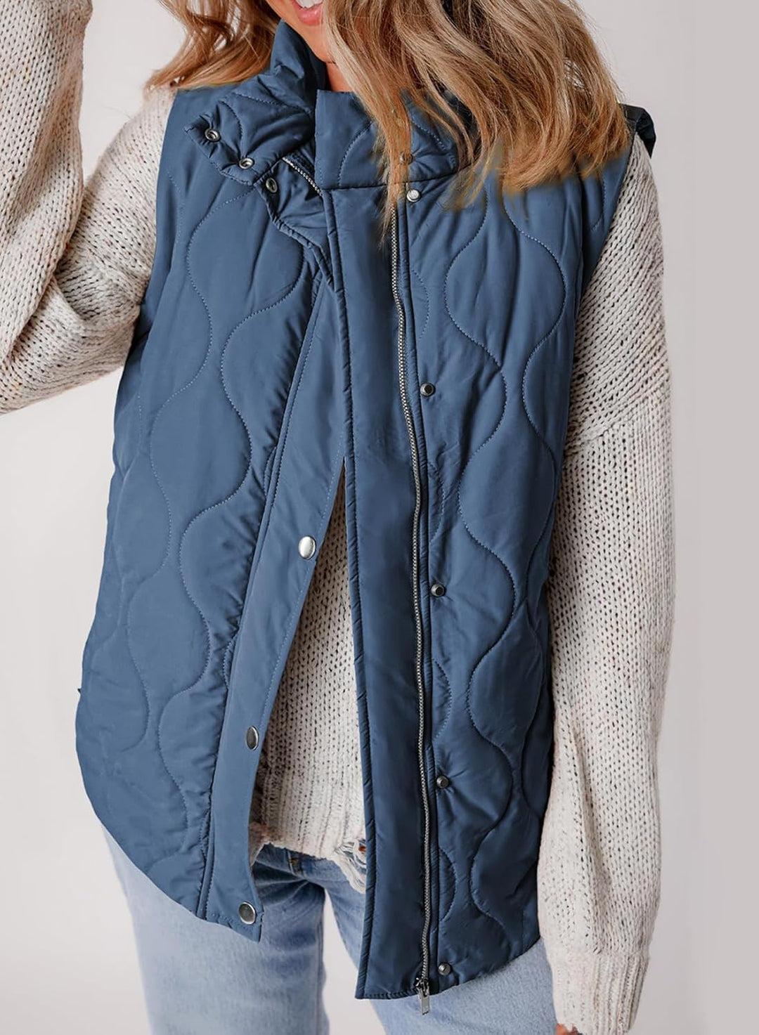 Aileen – Quilted Puffer Vest for Women
