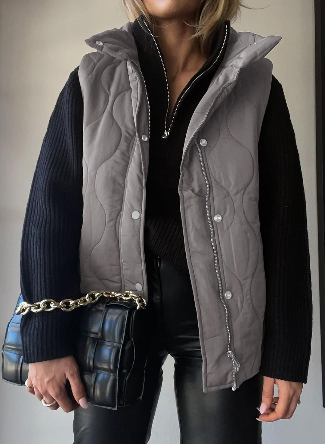 Aileen – Quilted Puffer Vest for Women