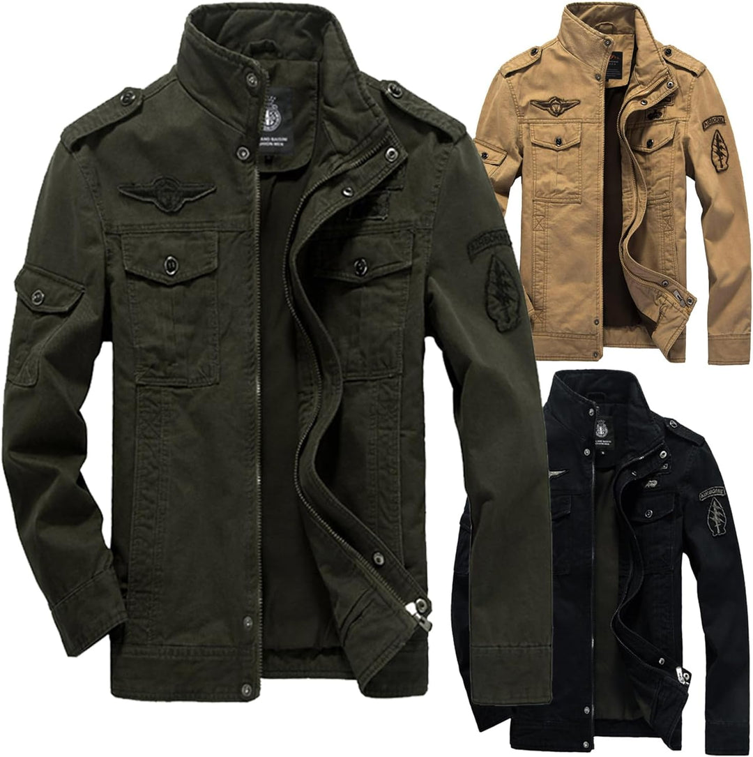 Magnus – Military-Style Utility Jacket for Men