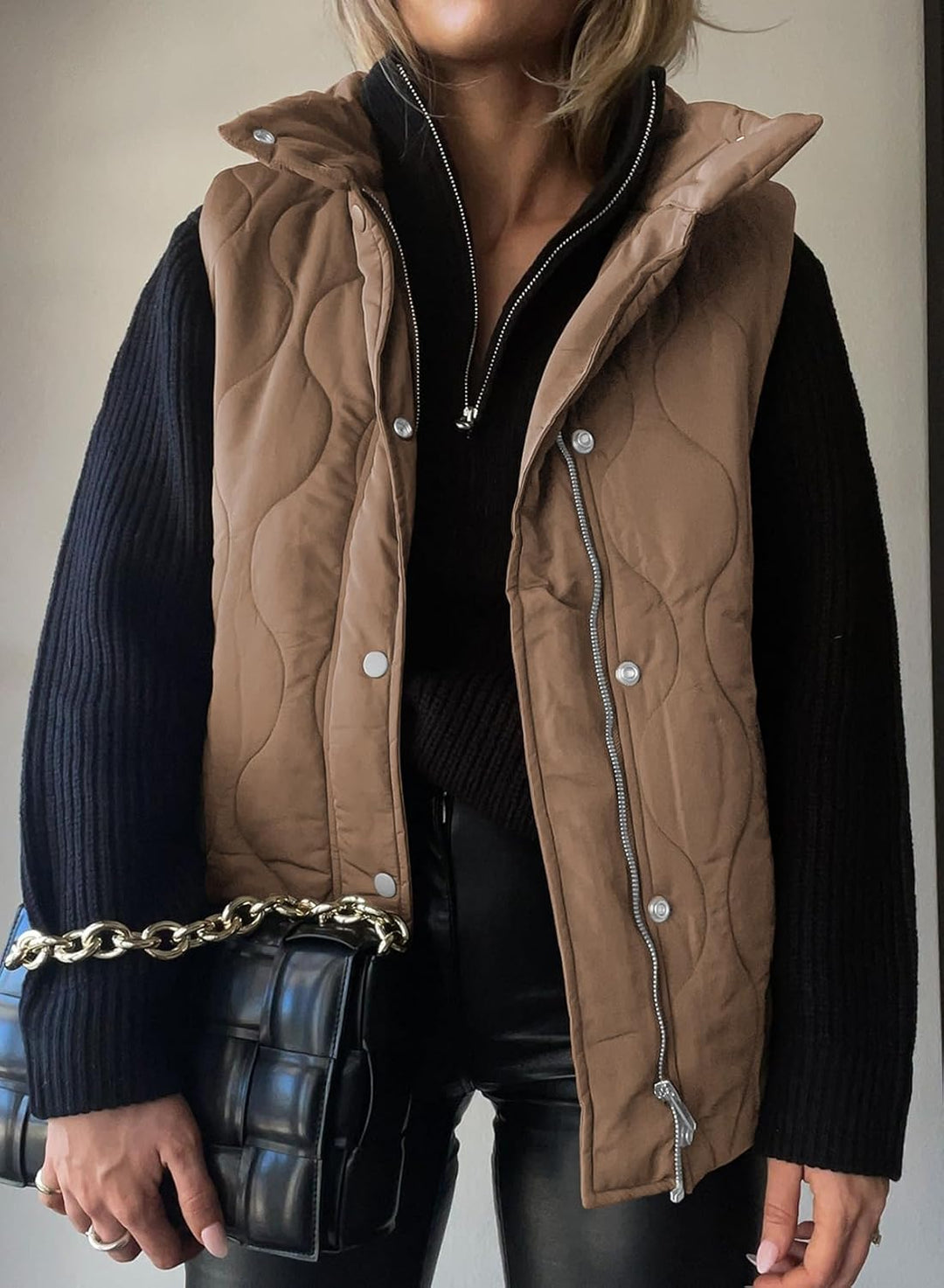 Aileen – Quilted Puffer Vest for Women
