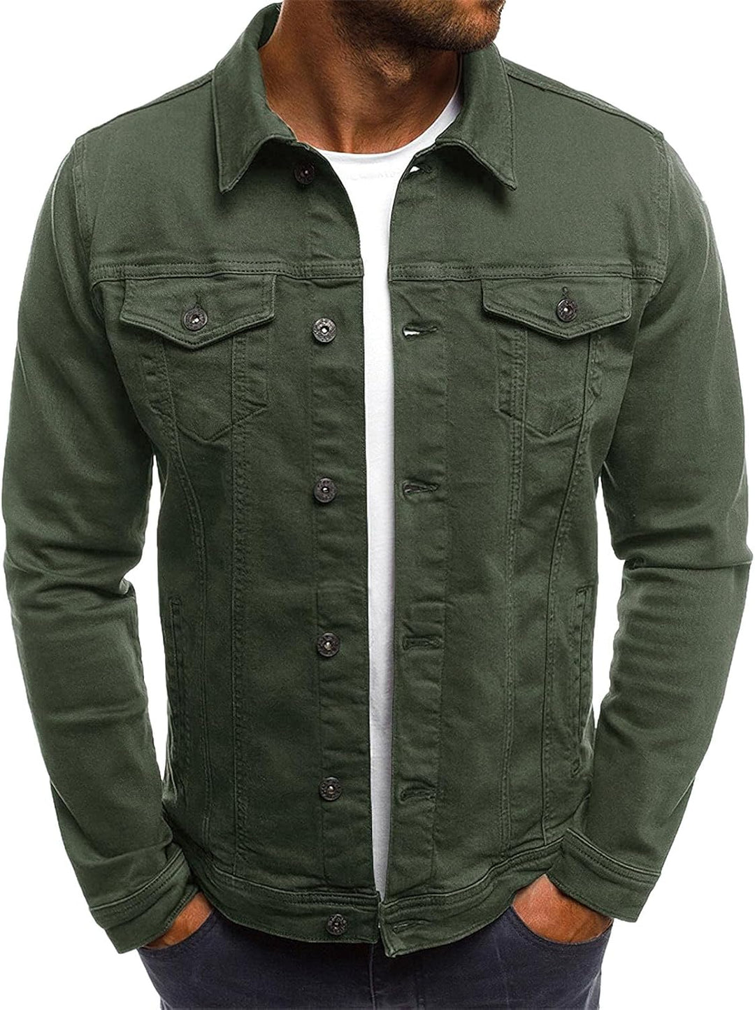 Lionel – Classic Cotton Denim-Style Jacket for Men