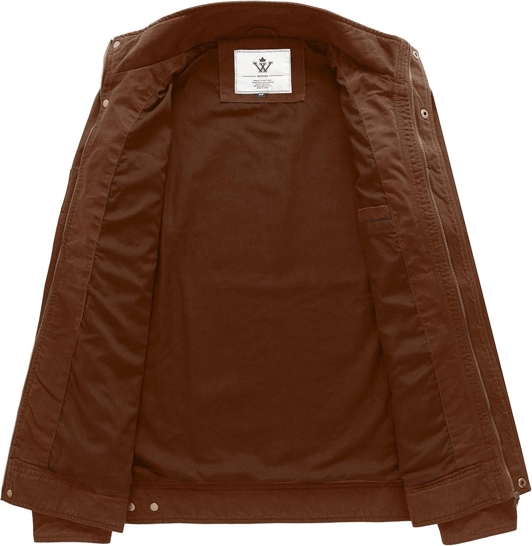 Tobias – Classic Cotton Utility Jacket for Men