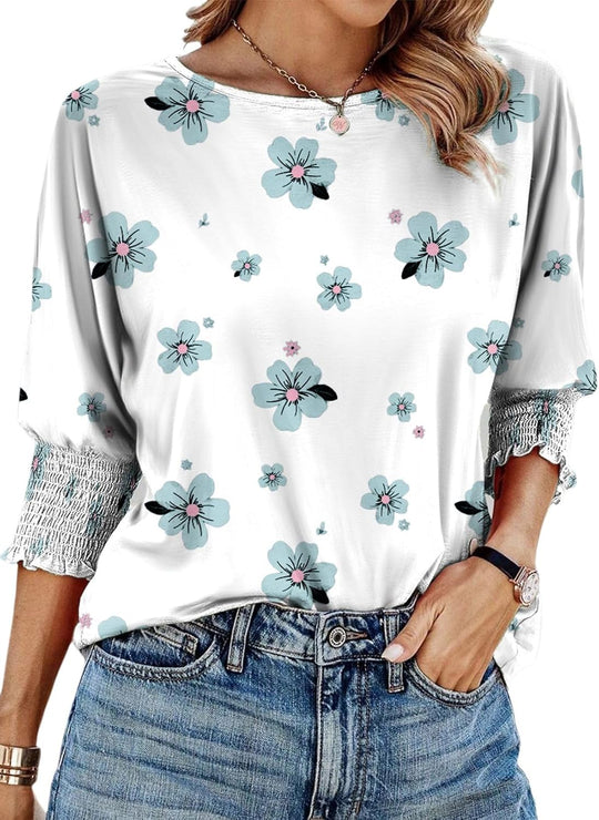 Graciela – Stylish 3/4 Sleeve Casual Top for Women