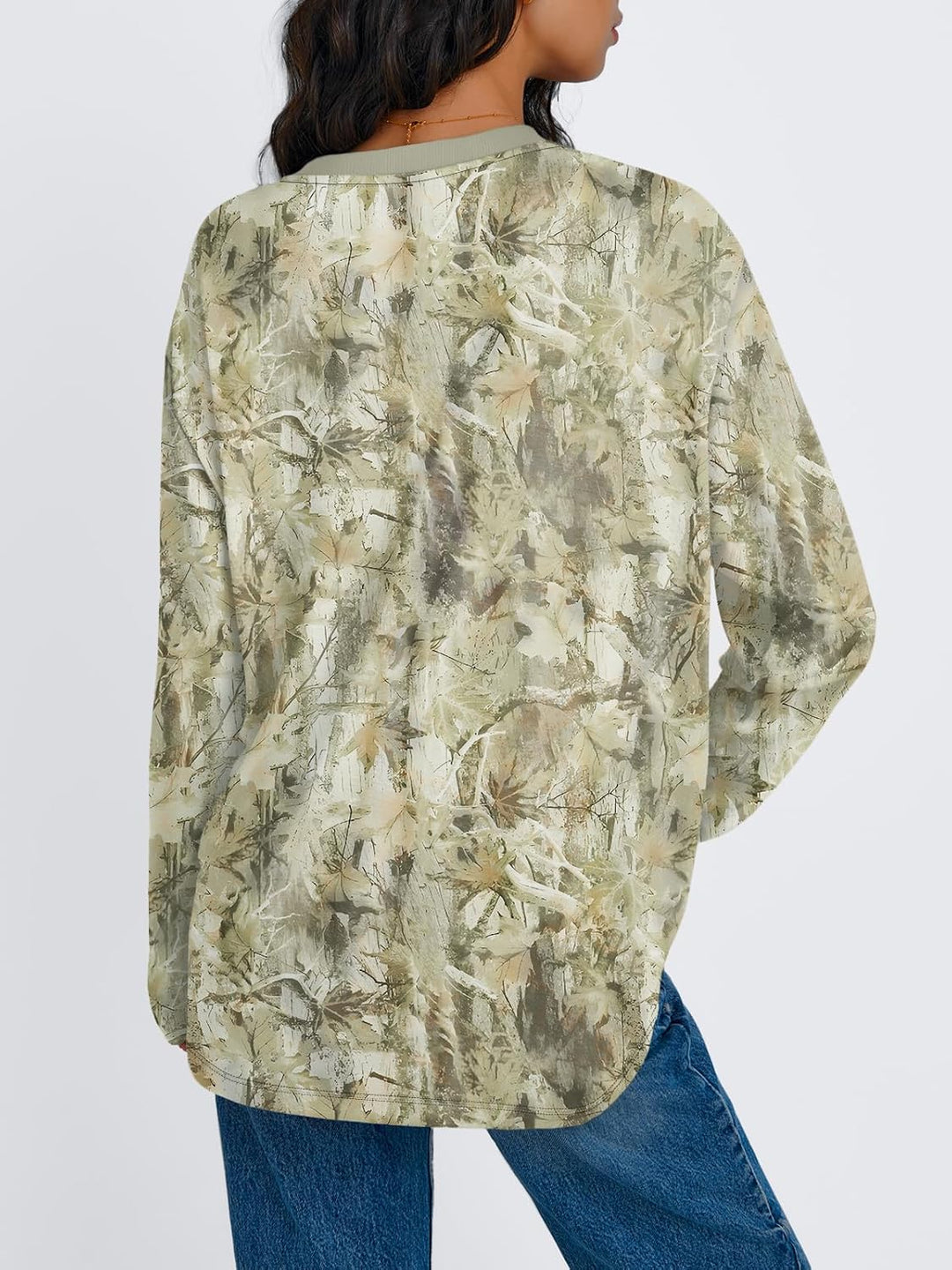 Maddy – Oversized Long-Sleeve Casual Top for Women