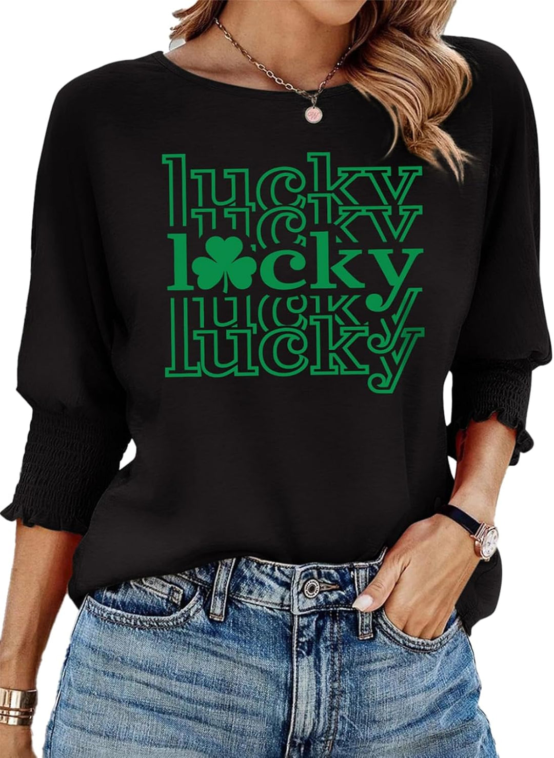 Graciela – Stylish 3/4 Sleeve Casual Top for Women