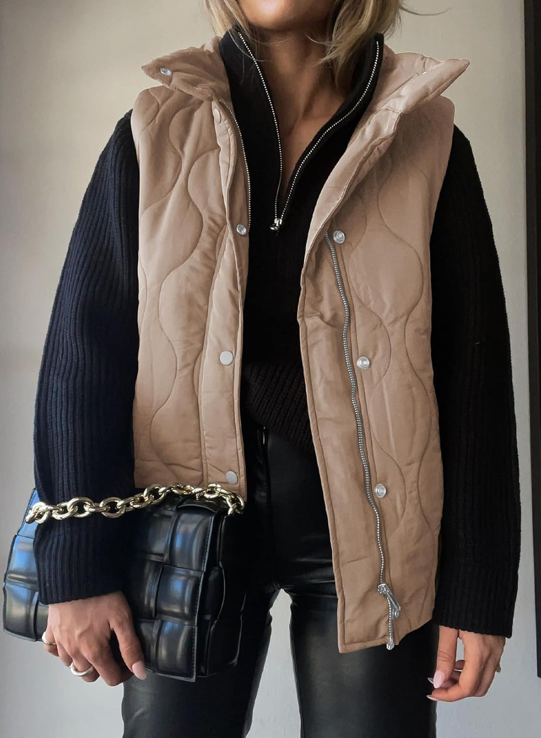 Aileen – Quilted Puffer Vest for Women