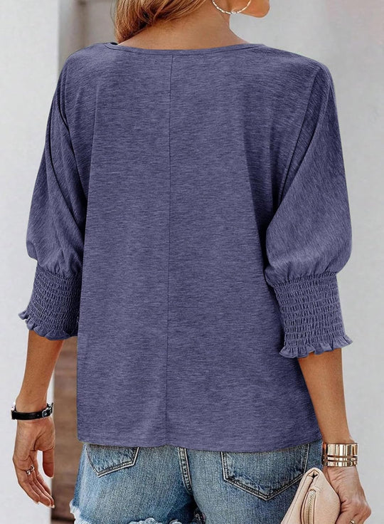 Graciela – Stylish 3/4 Sleeve Casual Top for Women