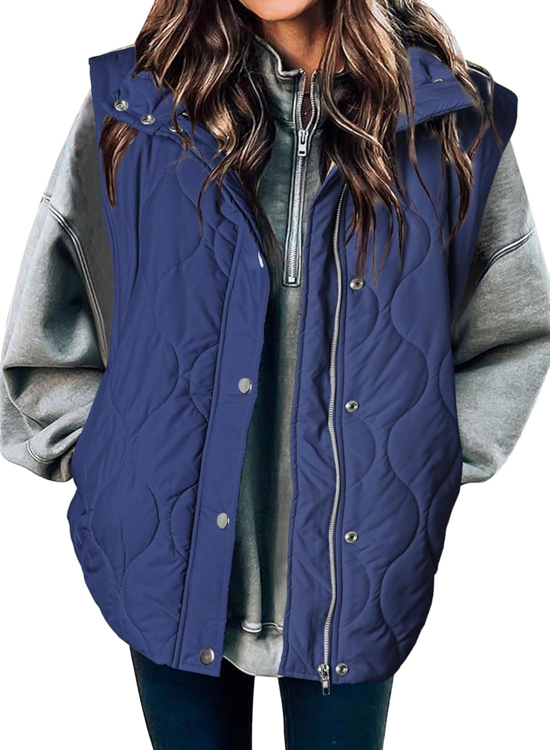 Aileen – Quilted Puffer Vest for Women