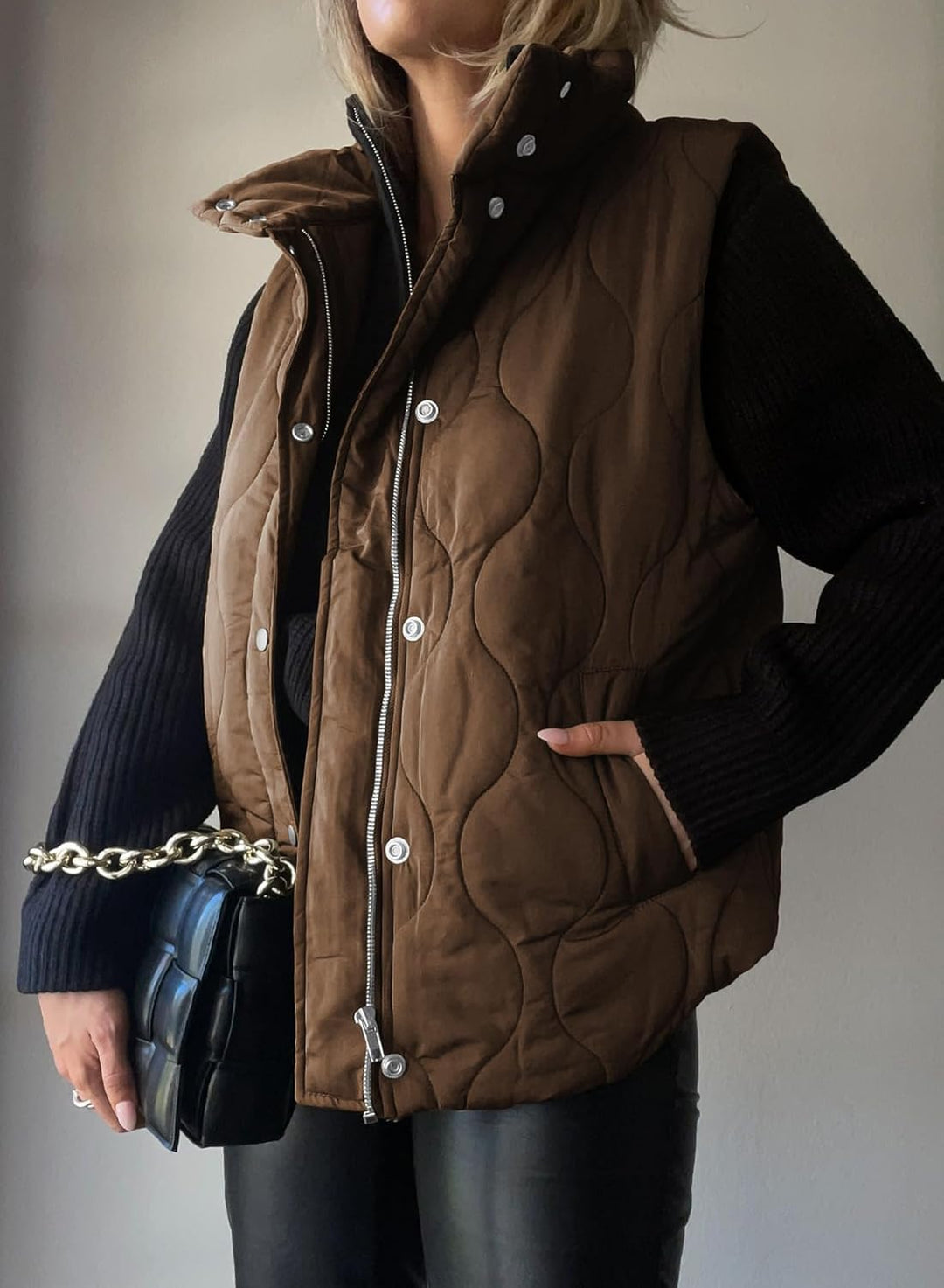 Aileen – Quilted Puffer Vest for Women