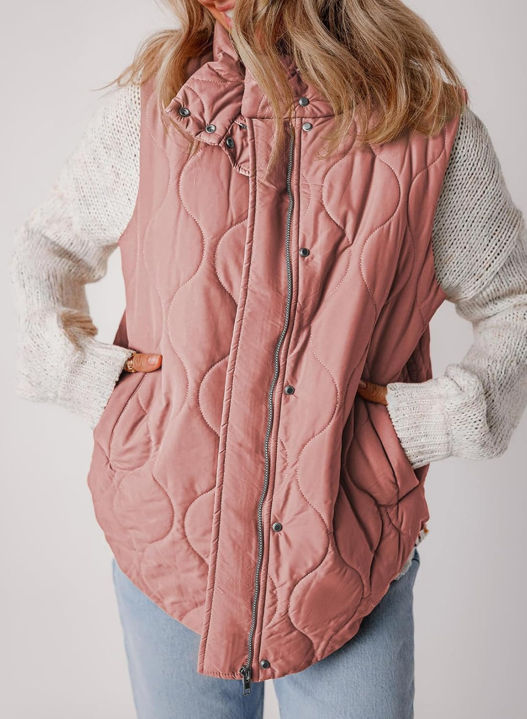 Aileen – Quilted Puffer Vest for Women