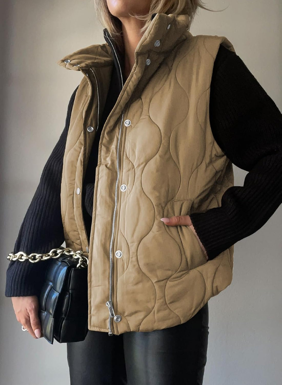 Aileen – Quilted Puffer Vest for Women