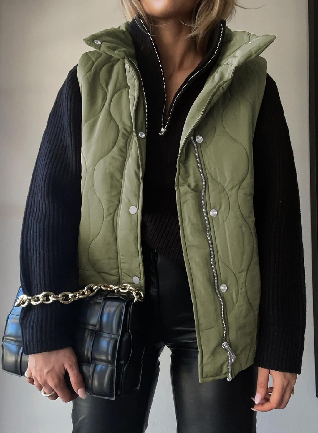 Aileen – Quilted Puffer Vest for Women