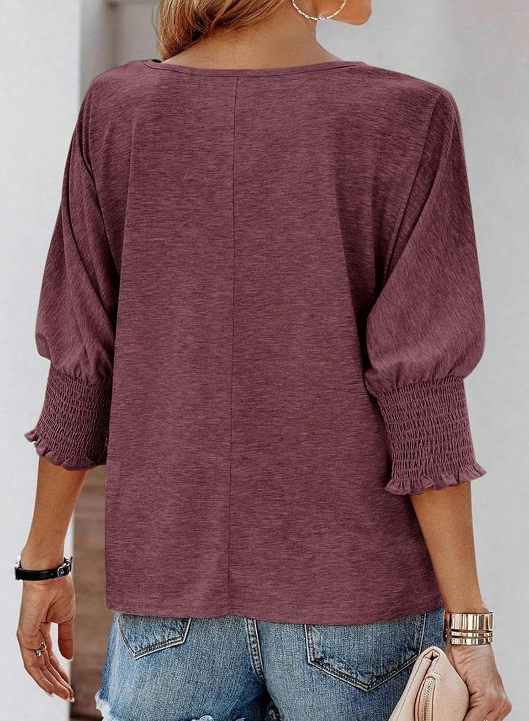 Graciela – Stylish 3/4 Sleeve Casual Top for Women