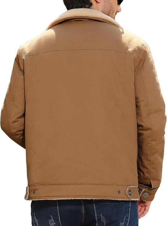 Hernan – Sherpa-Lined Winter Jacket for Men