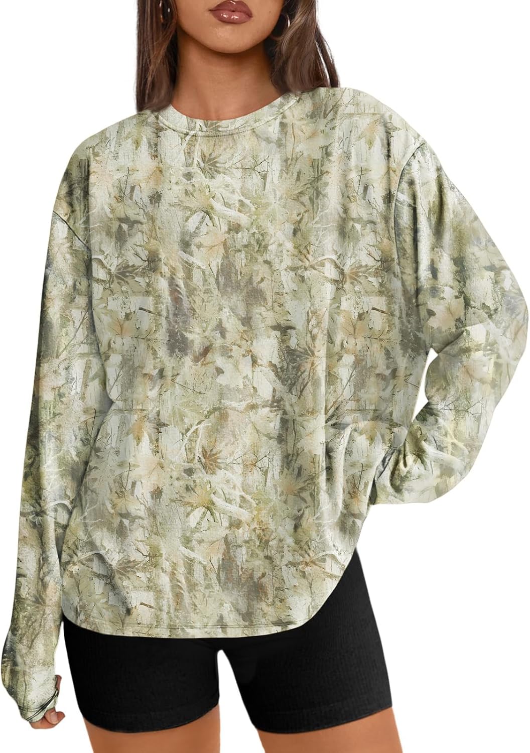 Maddy – Oversized Long-Sleeve Casual Top for Women