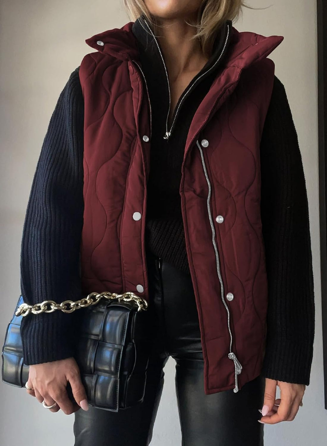 Aileen – Quilted Puffer Vest for Women