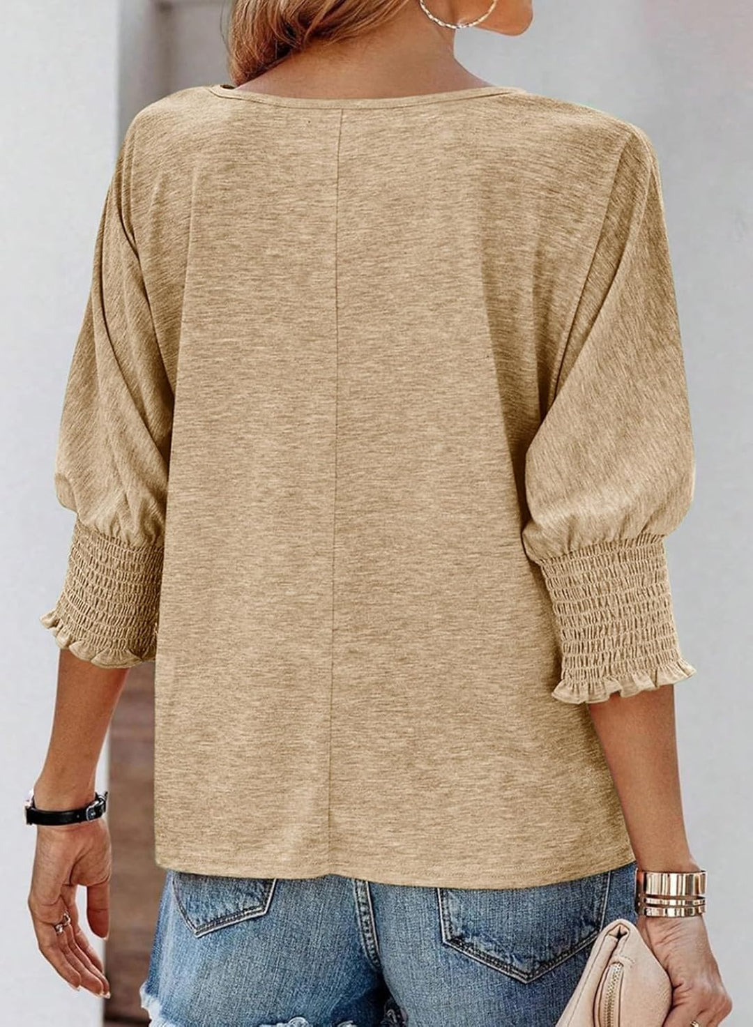 Graciela – Stylish 3/4 Sleeve Casual Top for Women