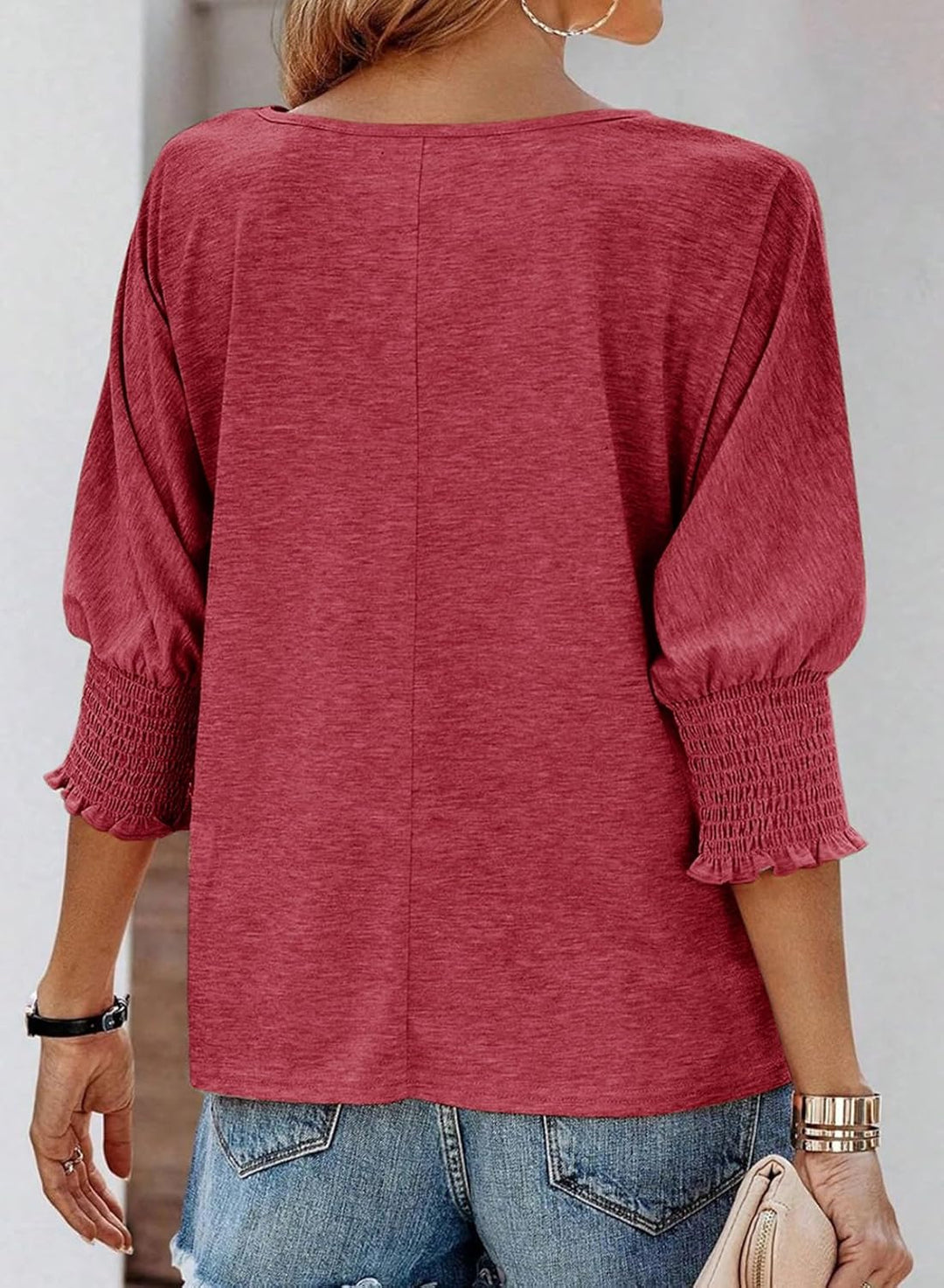 Graciela – Stylish 3/4 Sleeve Casual Top for Women